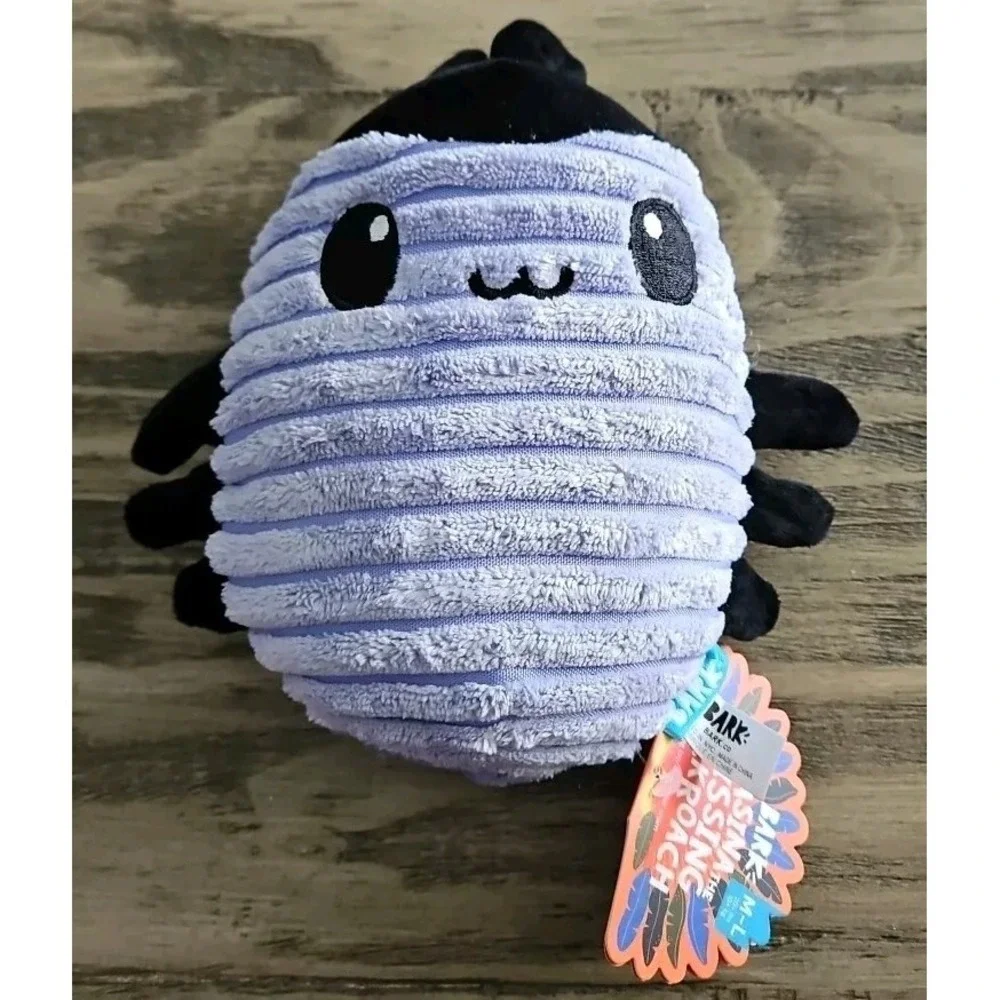 NWT Bark Barkbox MEDIUM to LARGE Plush Dog Toy Hasina the Hissing Cockroach
